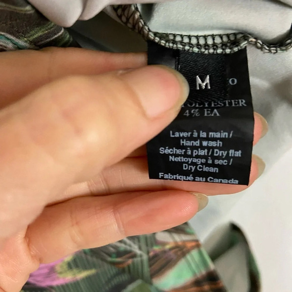 Nadya Toto Jungle Print Bodycon Dress Sz M - Picture 10 of 14